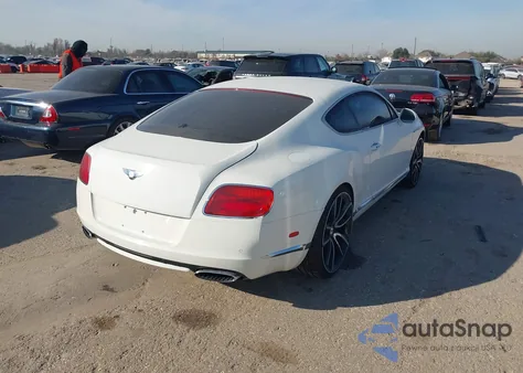 2013 Bentley Continental Gt Speed z USA, uszkodzony, nr VIN SCBFC7ZA9DC083408